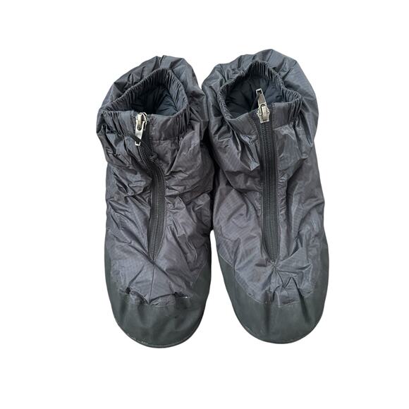 Mountain Hardwear Down Booties, Men's Size Large - Gray - Picture 3 of 7